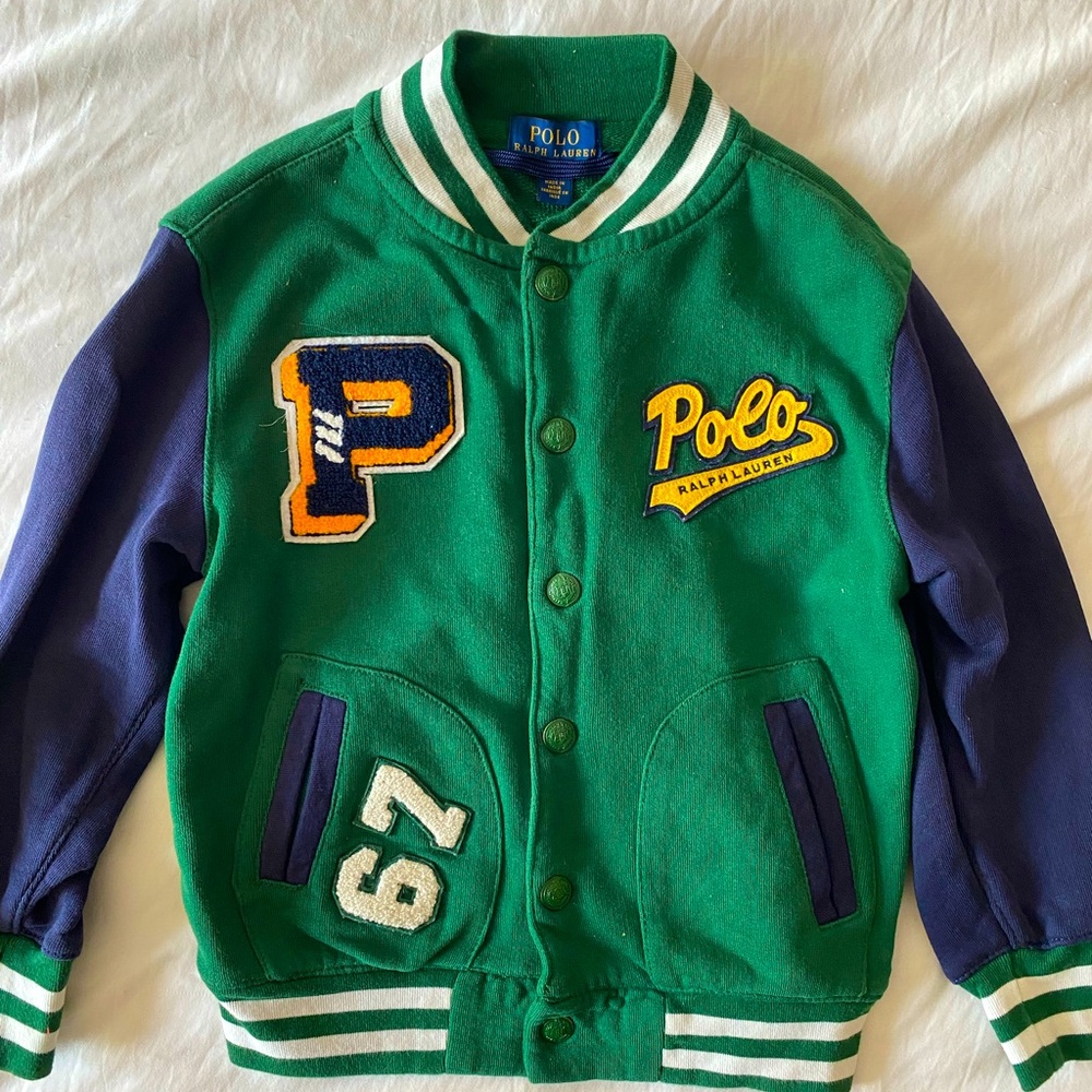 Polo Ralph Lauren light cotton terry jacket for boys